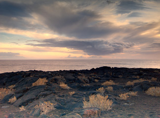 A group of clouds in the sky HDR