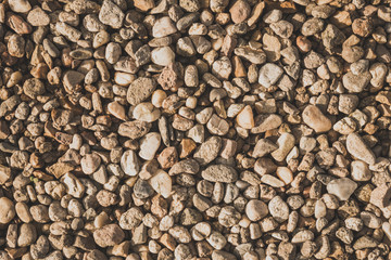 Arrière-plan de texture de cailloux de gravier