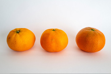 trois mandarines
