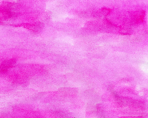 Abstract pink background white and pink watercolor paint