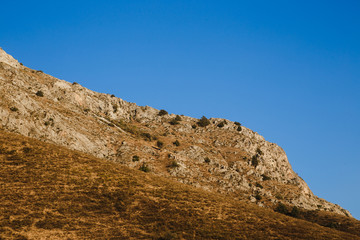 Fototapeta na wymiar Mountains in Chimgan region, Uzbekistan