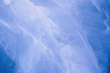 Blue, pink, green, purple, red, red, yellow haze on a black background. Part of original alcohol ink painting. Modern art. Abstract colorful background, wallpaper. Marble texture. Fluid Art.