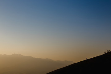 Layers of mountain