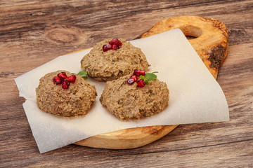 Georgian cuisine - pkhali from beans