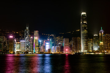 Hong Kong Skyline at Night