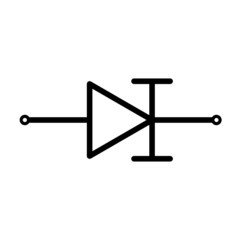 Symbol Backward Diode icon Backward Diode