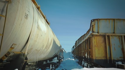 oil storage tanks