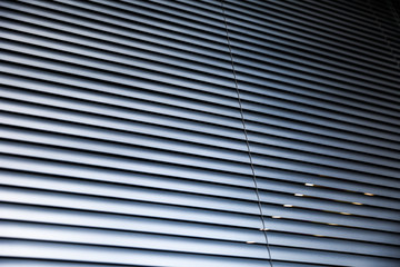 Obraz premium striped background with silver blinds 