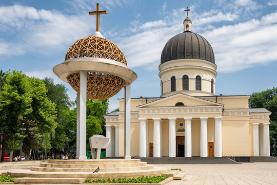 Nativity Cathedral Orthodox church in Chisinau, Moldova