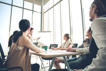 Conference to analyze and find the progress of the organization.