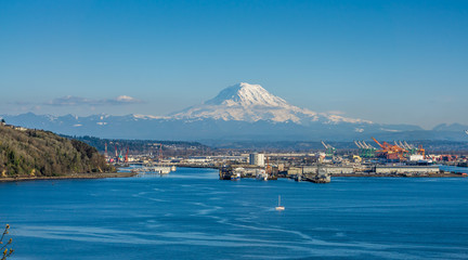 Harbor And Mountain 5