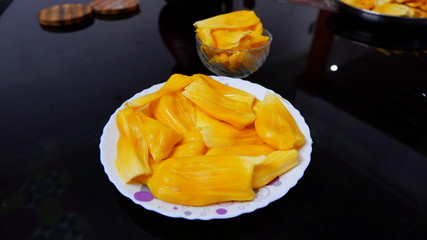 Indian Kerala ripened big jackfruit