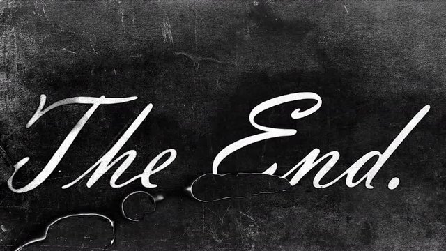 The End burning in and out 
