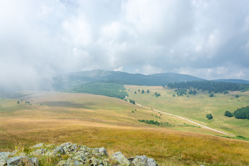 Foggy Hill Slope