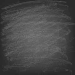Blank school chalk board. Empty blank illustration.