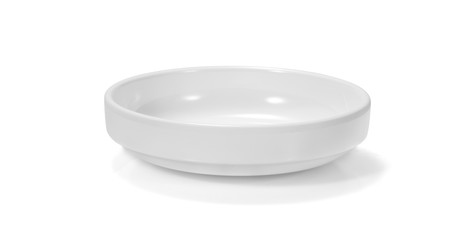 White plate