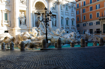 Rome: empty square.
