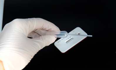 risultato di test COVID-19 il nuovo coronavirus partito da wuhan china