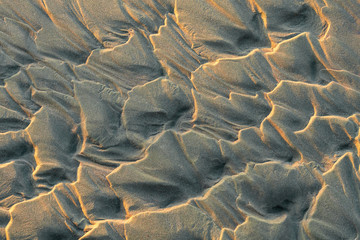 texture of the sand