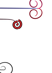 dividers and ornament vintage