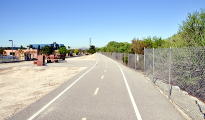 Fahrradweg in Kalifornien