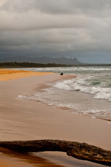 Fototapeta na wymiar Kauai beach