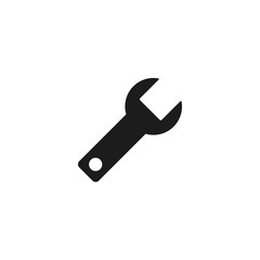 Wrench Vector icon . Lorem Ipsum Illustration design