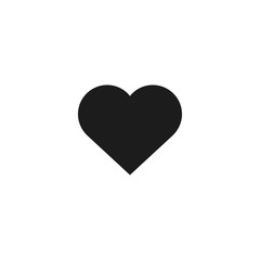 Heart Vector icon . Lorem Ipsum Illustration design