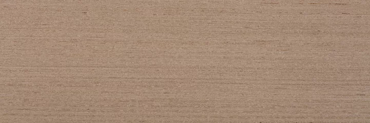 Poster Stylish beige oak veneer background as part of your home project. Natural wood texture, pattern of a long veneer. © Dmytro Synelnychenko