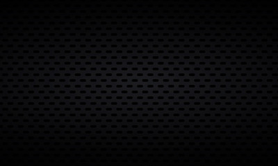 Black background. Black texture metal steel background. Dark carbon fiber texture. Web design template vector illustration EPS 10. Geometric texture pattern. Industrial design background.