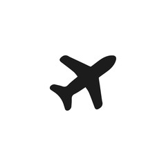 Obraz premium Aircraft Vector icon . Lorem Ipsum Illustration design