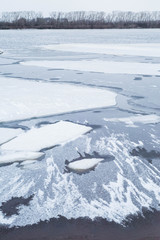 Winter photo. Winter landscape. 