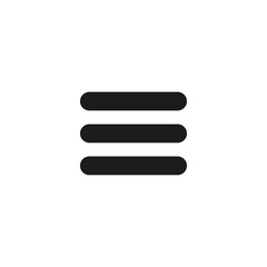 Menu Vector icon . Lorem Ipsum Illustration design