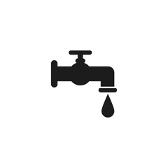 Faucet vector Vector icon . Lorem Ipsum Illustration design