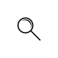 Search Vector icon . Lorem Ipsum Illustration design