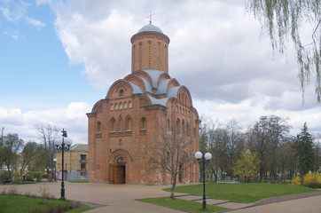 Pyatnitskaya Church is a functioning church in Chernihiv, Ukraine