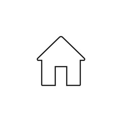 Home Vector icon . Lorem Ipsum Illustration design