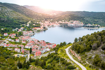 Landscape Island of Vis Croatia Sunset Golden Hour Water Coast Beach