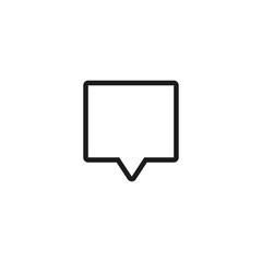 Fototapeta premium SMS vector icon . Lorem Ipsum Illustration design