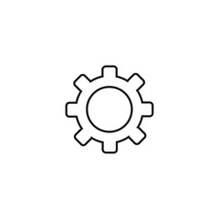 Setting icon vector . Lorem Ipsum Illustration design