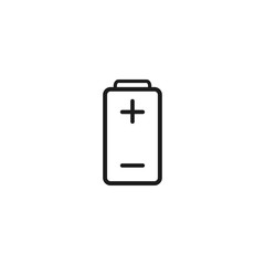 vector icon battery . Lorem Ipsum Illustration design