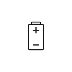 vector icon battery . Lorem Ipsum Illustration design