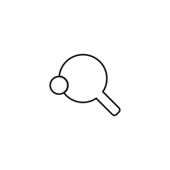 tennis icon vector . Lorem Ipsum Illustration design
