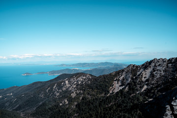 monte perone fotografato dal monte capanne