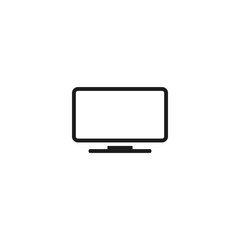 monitor line vector icon . Lorem Ipsum Illustration design