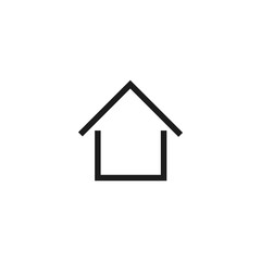 Home Vector icon . Lorem Ipsum Illustration design