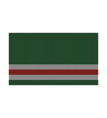 Flag of Chechnya.  Chechen Flag