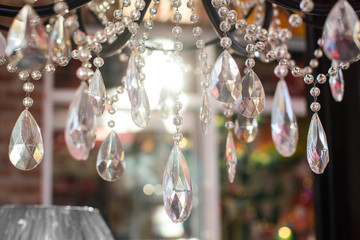 candelabro de cristal