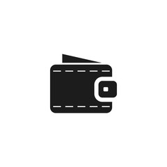 Vector icon purse 10 EPS . Lorem Ipsum Illustration design