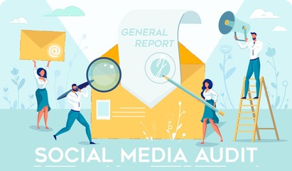 Preparing General Report on Social Media Audit
